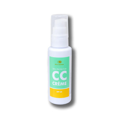 CC Creme, Skin Protector, SPF 60, Refill, Light Beige, by Beautederm